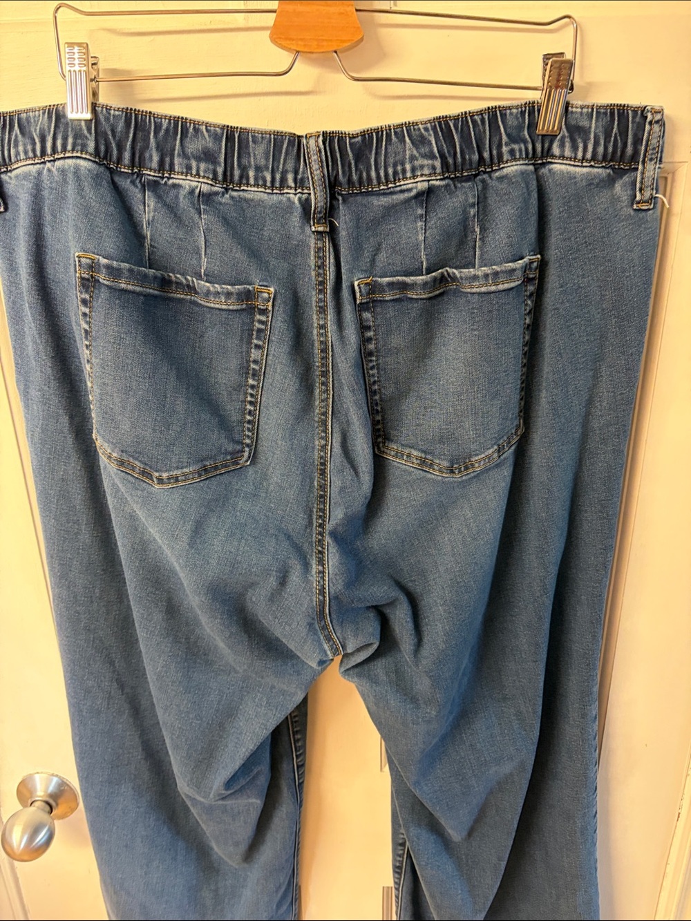 Torrid High-Rise Wide-Leg Lightweight Denim  Blue Jeans women’s size 20 - Picture 7 of 14